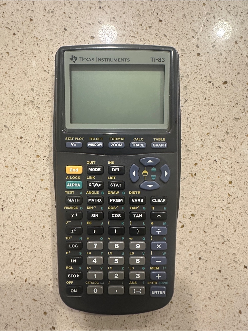 Texas Instruments TI-83 Graphing Calculator - Black